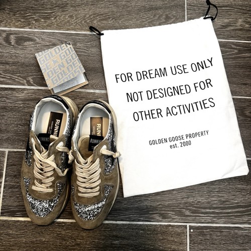 Golden goose running sole - golden,