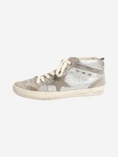 Golden Goose Silver glittery