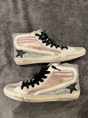 Golden goose women slide - golden, -women's