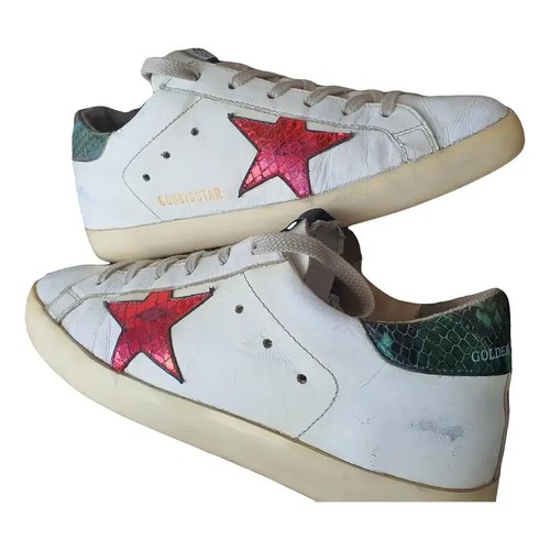 Golden goose superstar leather - golden,