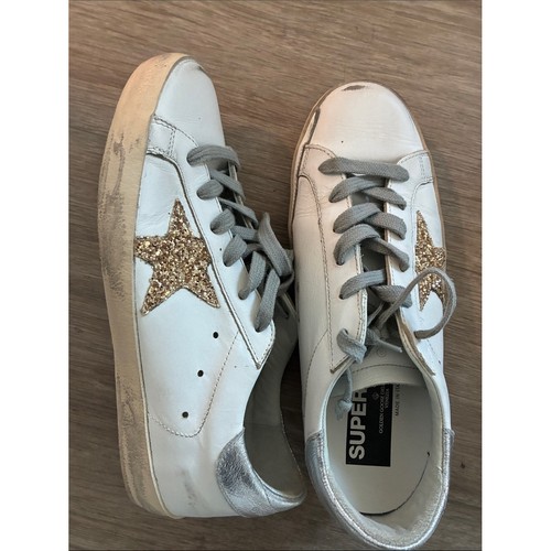 Golden goose white - golden, and
